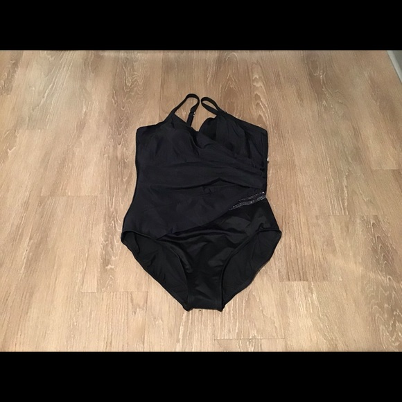 NEW MIRACLESUIT HIDDEN TREASURE SWIMSUIT SZ 16 - Picture 2 of 2